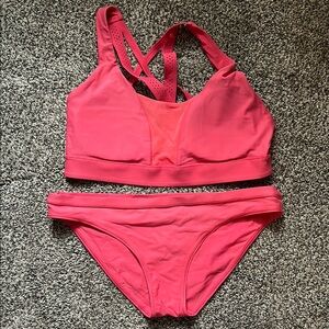 Women's Pink Swim Set